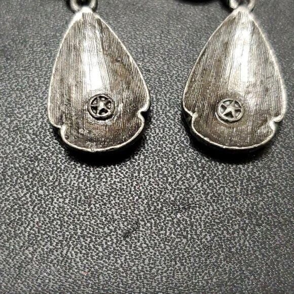 Laila Rowe cloisonne style earrings - Picture 6 of 9